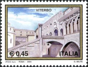 francobollo dedicato a Viterbo