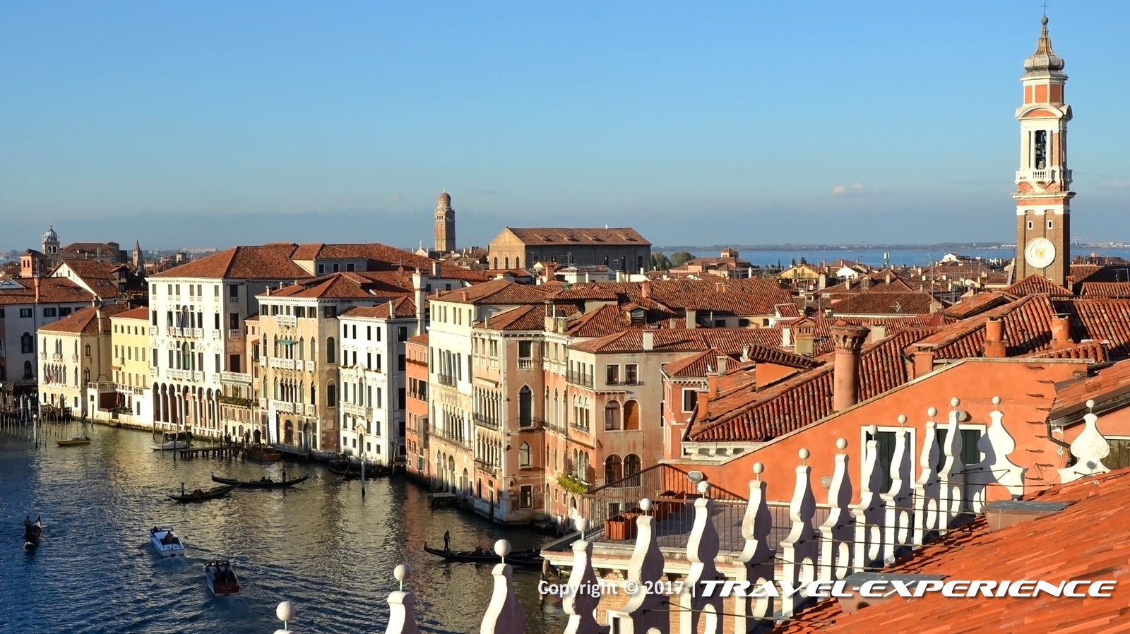 Foto panorama dal tetto del T-Fondaco