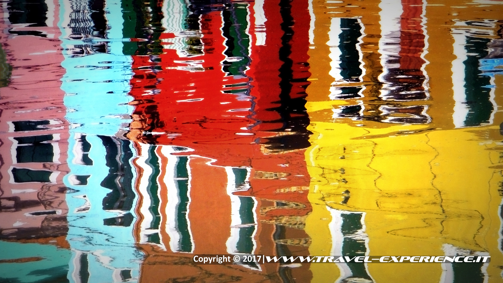 Foto riflessi colori di Burano