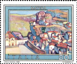 francobollo Matera serie turismo
