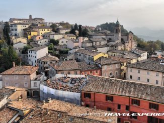 Panorama di Verucchio visto dalla Rocca del Sasso