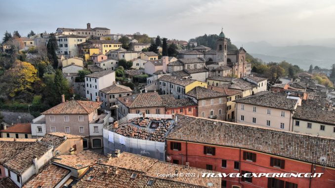 Panorama di Verucchio visto dalla Rocca del Sasso