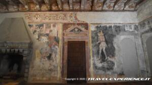 Castello di Malpaga, affreschi