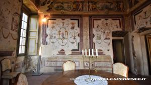Castello Albani di Urgnano (BG): sala delle grottesche ed ex presidenza